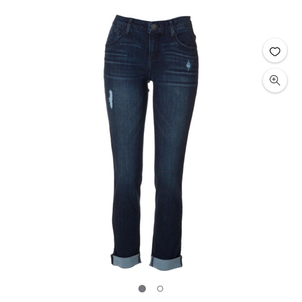 Democracy Ab-solution Boyfriend Jeans in Dark Indigo
